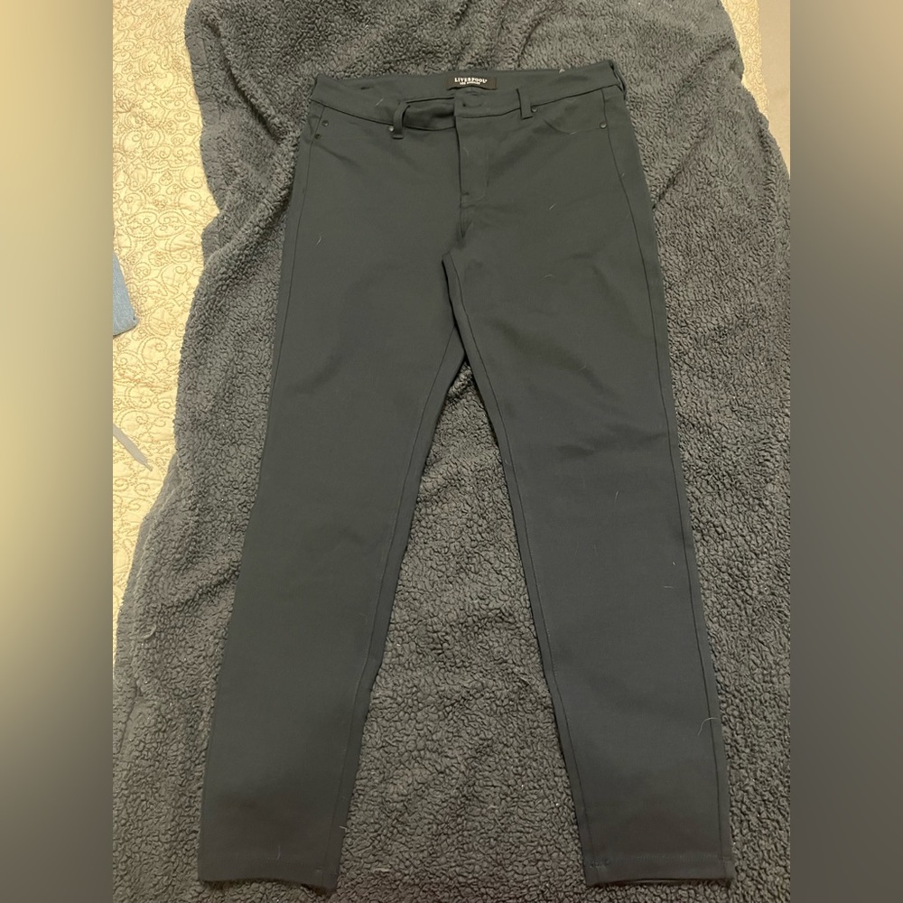 Dark blue dress pants. Size 12